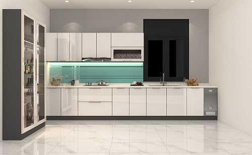 tủ inox chữ i